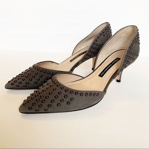 French Connection | Efina Leather Studded Heels